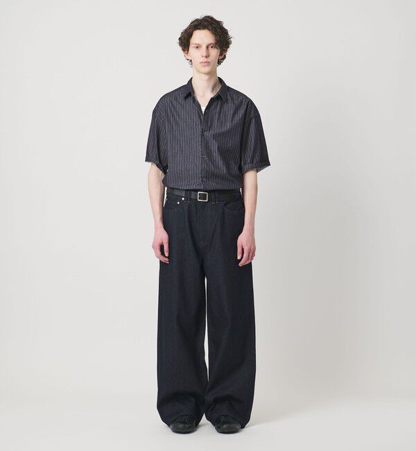 MONKEY TIME「4オンス ストライプ デニム シャツ」|シャツ・ブラウス|