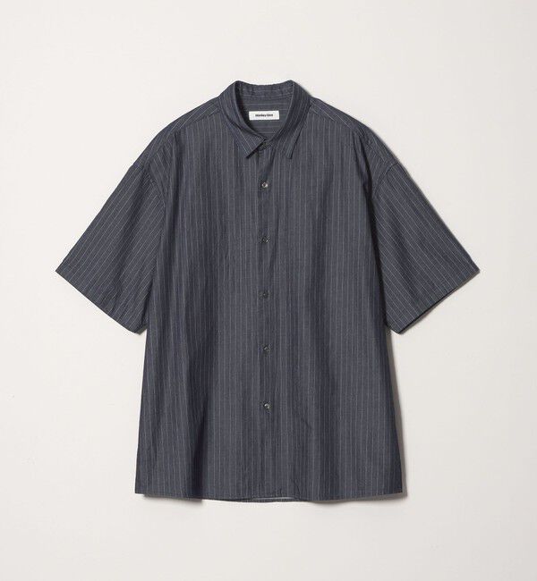 MONKEY TIME「4オンス ストライプ デニム シャツ」|シャツ・ブラウス|