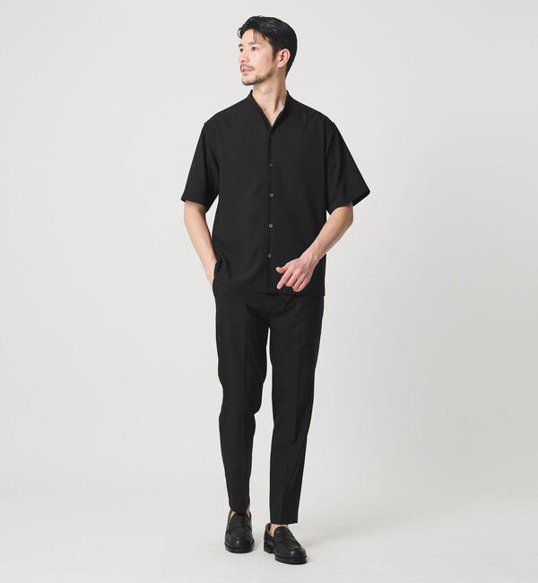 BEAUTY&YOUTH UNITED ARROWS「【WEB限定 WARDROBE SMART】 Reflax ノープリーツ スラックス パンツ」|スラックス|