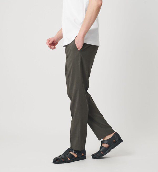 BEAUTY&YOUTH UNITED ARROWS「【WEB限定 WARDROBE SMART】 Reflax ノープリーツ スラックス パンツ」|スラックス|