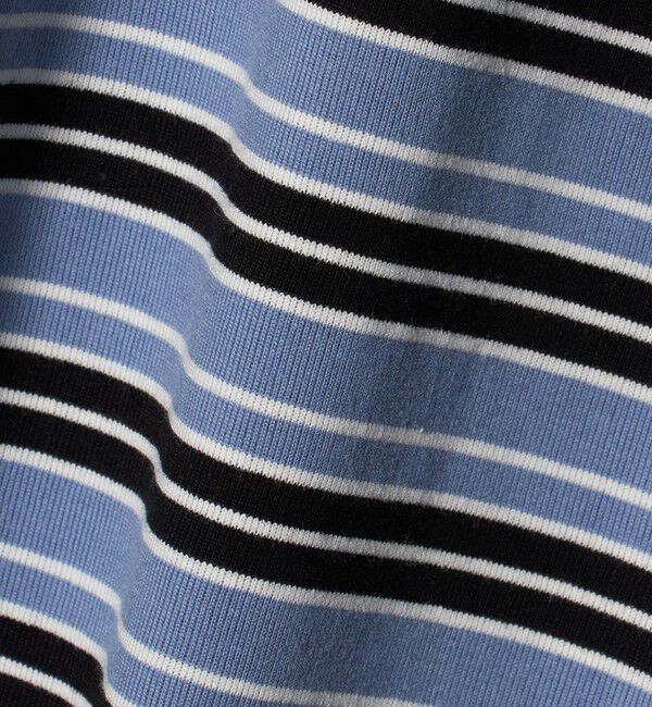 NICE WEATHER「＜NICE WEATHER＞マルチボーダー ショートスリーブ Tシャツ」|Tシャツ・カットソー|