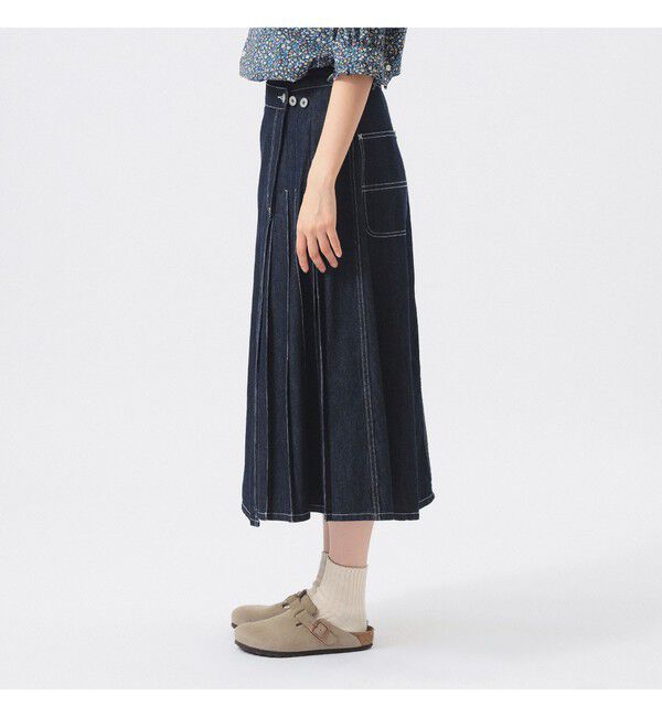 BEAMSBOY「ラップ プリーツ スカート」|スカート|