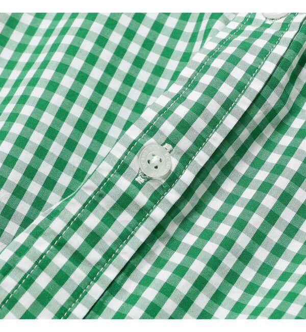 BEAMSBOY「100/2 ギンガムチェック ボタンダウン シャツ ＜定番 / オフィスカジュアル＞」|シャツ・ブラウス|