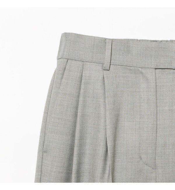 Demi-Luxe BEAMS 「エディター東原妙子 &times; Demi-Luxe BEAMS / ツイル イージー ストレート パンツ」|チノ|