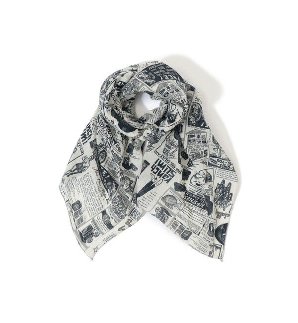 BEAMSBOY「【別注】BINDU / アドバタイジング スカーフ」|マフラー|