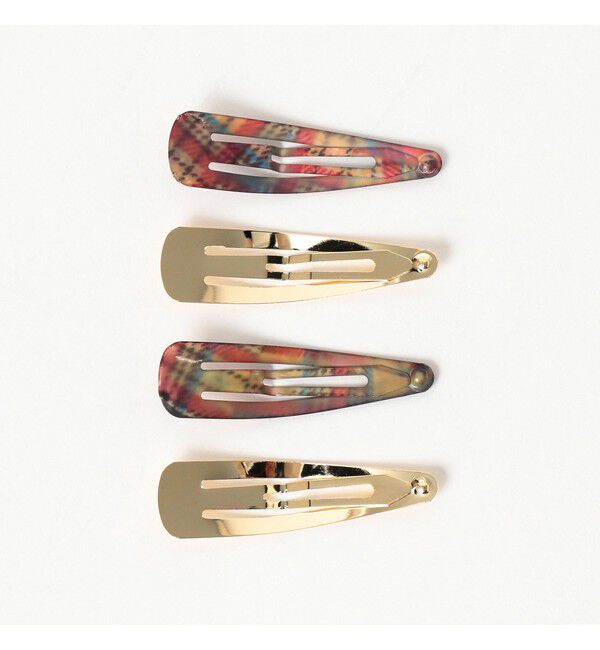 BEAMSBOY「チェック柄 ピン 4セット」|その他|