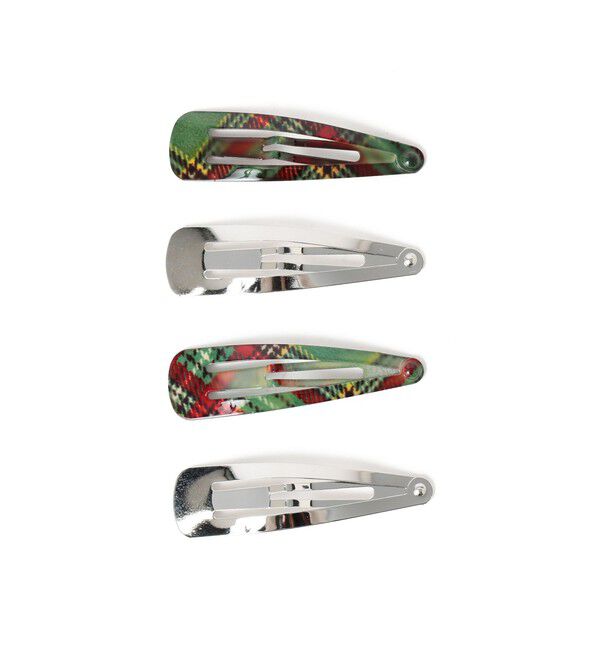 BEAMSBOY「チェック柄 ピン 4セット」|その他|GREEN