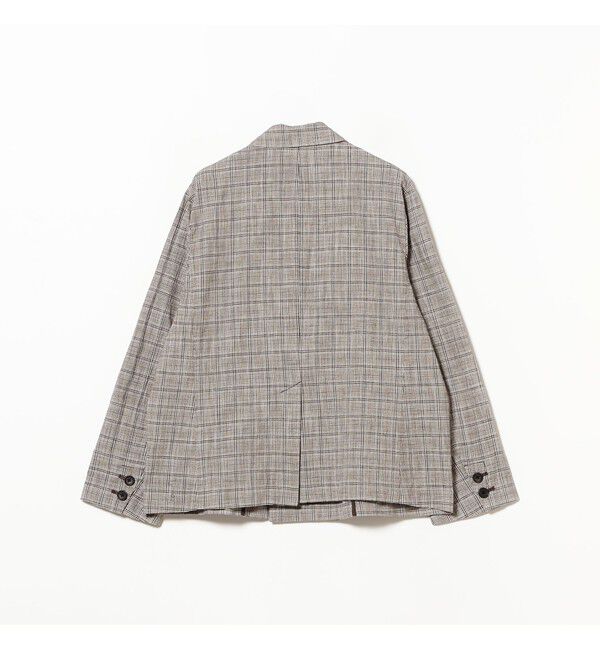 BEAMSBOY「チェック ダブル ジャケット ＜オフィスカジュアル / セットアップ対応 / オンオフ兼用＞」|テーラードジャケット|