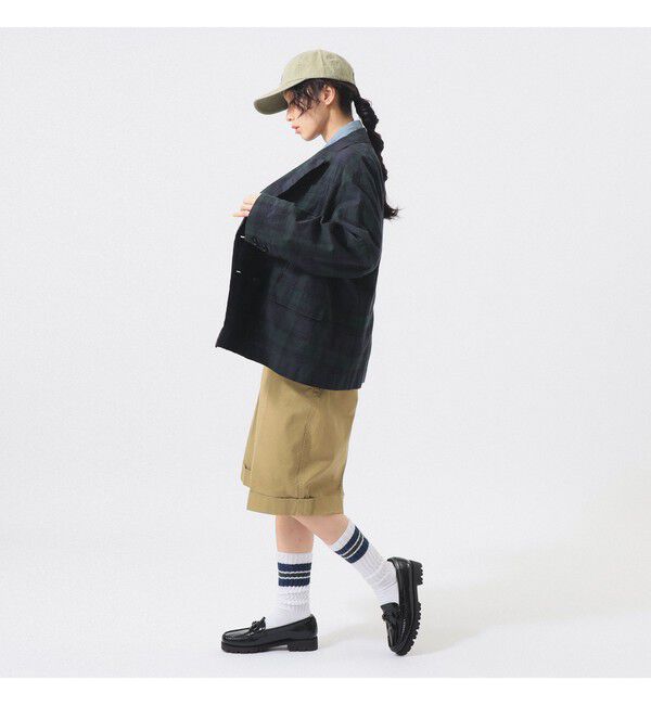 BEAMSBOY「チェック ダブル ジャケット ＜オフィスカジュアル / セットアップ対応 / オンオフ兼用＞」|テーラードジャケット|