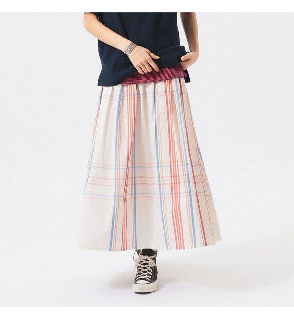 BEAMSBOY「ボーイ ビッグ タータン スカート」|スカート|