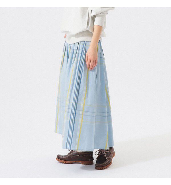 BEAMSBOY「ボーイ ビッグ タータン スカート」|スカート|