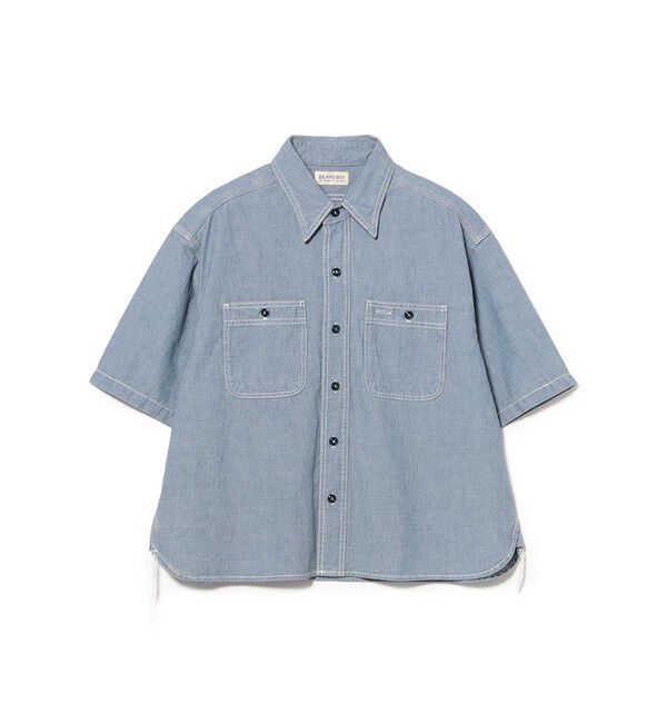 BEAMSBOY「シャンブレー ショートスリーブ」|シャツ・ブラウス|