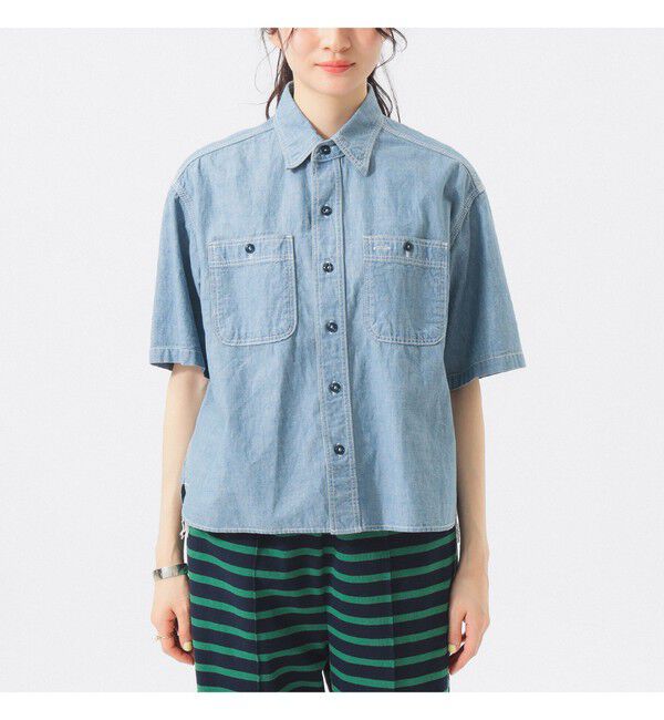 BEAMSBOY「シャンブレー ショートスリーブ」|シャツ・ブラウス|
