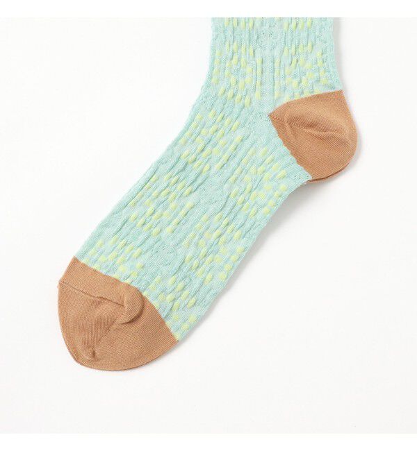 Ray BEAMS 「TRICOTE / CROCHET PATTERNED BUMPY SOCKS」|ソックス|
