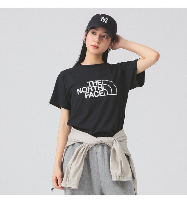 Ray BEAMS 「【WEB限定】THE NORTH FACE / ショートスリーブ ES ビッグロゴティー」|Tシャツ・カットソー|ﾌﾞﾗｯｸ