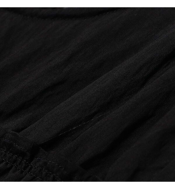 Ray BEAMS 「シアー シャーリング パフスリーブ ブラウス」|シャツ・ブラウス|