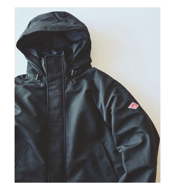 BEAMS「DANTON / ARMY HOODED JACKET」|ブルゾン・スタジャン|