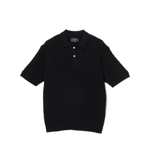 BEAMS PLUS「Knit Polo Cable」|ポロシャツ|