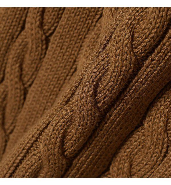 BEAMS PLUS「Knit Polo Cable」|ポロシャツ|