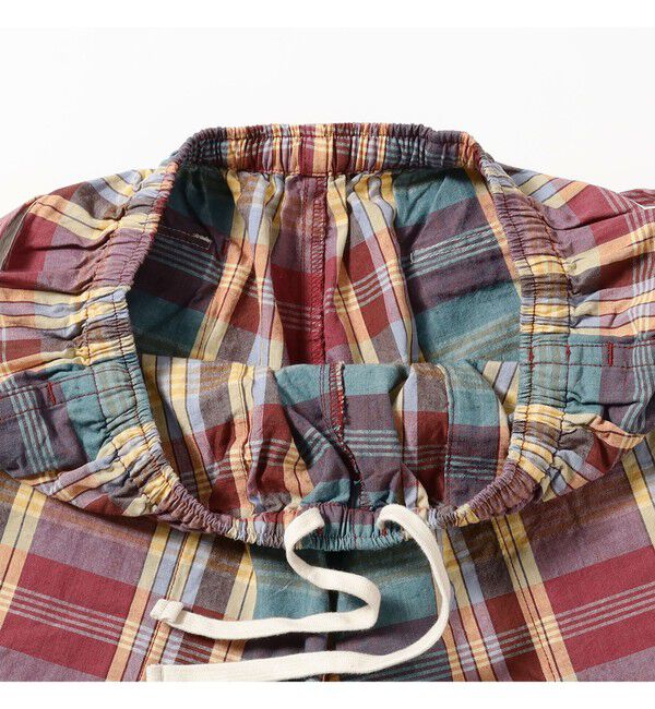 BEAMS PLUS「GYM Shorts Heavy Madras」|その他|