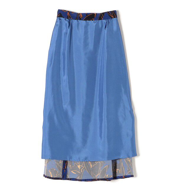 SHIPS for women「〈手洗い可能〉IPEKA フラワープリント マーメイド スカート」|スカート|