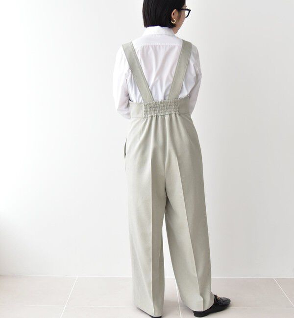 quaranciel「quaranciel:〈洗濯機可能〉REPREVE パールモチーフ ハンサム シャツ」|シャツ・ブラウス|