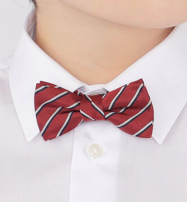 SHIPS KIDS「SHIPS KIDS:ストライプ柄 蝶ネクタイ」|ネクタイ・蝶ネクタイ|