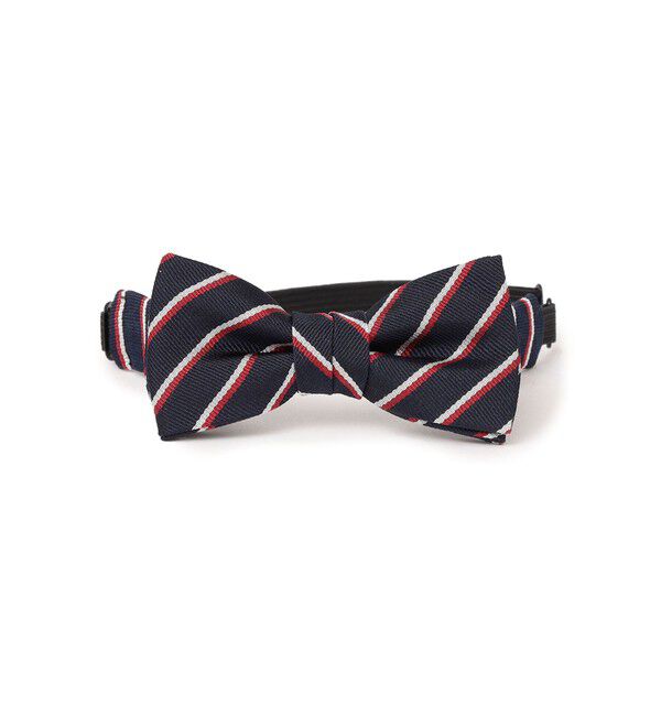 SHIPS KIDS「SHIPS KIDS:ストライプ柄 蝶ネクタイ」|ネクタイ・蝶ネクタイ|ネイビー