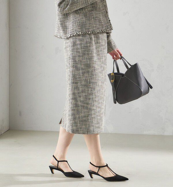 SHIPS for women「〈セレモニー対応可〉スラブ ツイード タイト スカート（セットアップ対応）」|タイト|