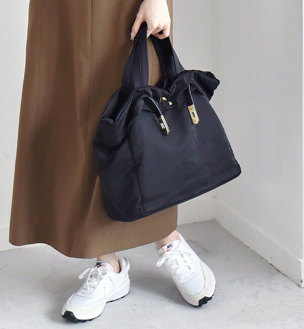 quaranciel「【累計販売1万点】quaranciel: ベルトデザイン 2way トートバッグ（A4対応）」|トートバッグ|