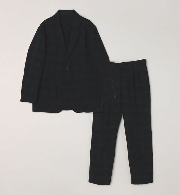 SHIPS any「SHIPS any: 〈接触冷感・遮熱等〉ハイブリッドリネン ジャケット (セットアップ対応)」|テーラードジャケット|