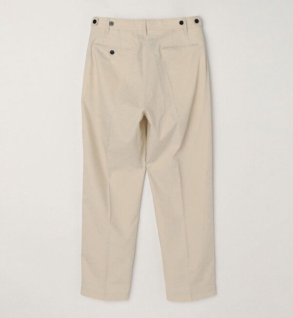 SHIPS any「SHIPS any: 〈接触冷感等〉ハイブリッドリネン 2タック パンツ (セットアップ対応)」|チノ|
