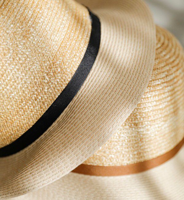 quaranciel「quaranciel: グログランベルト ペーパー ストロー ハット」|ハット|