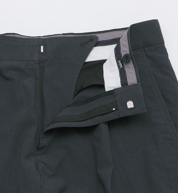 SHIPS「SHIPS: <セットアップ対応> コットンウール タイプライター パンツ」|チノ|