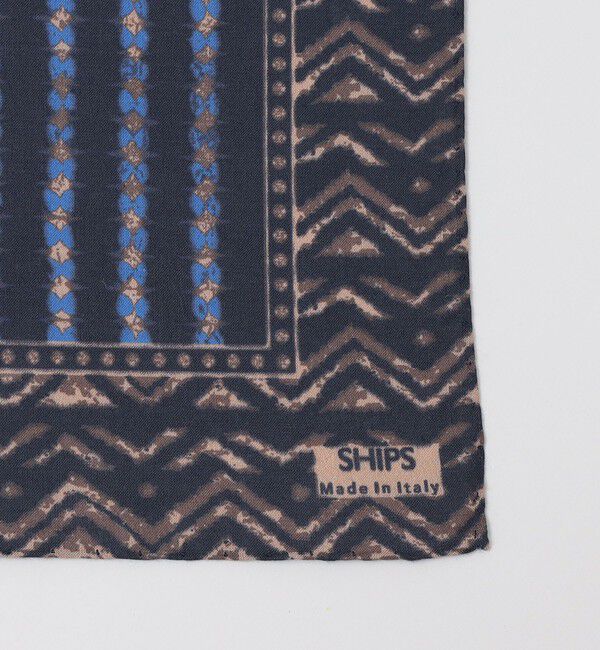 SHIPS「SHIPS: パターン デザイン バンダナ」|ストール|