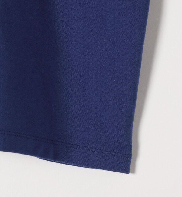 SHIPS any「【WEB限定】SHIPS any:〈洗濯機可能〉インレイ ハーフスリーブ ショートTEE」|Tシャツ・カットソー|