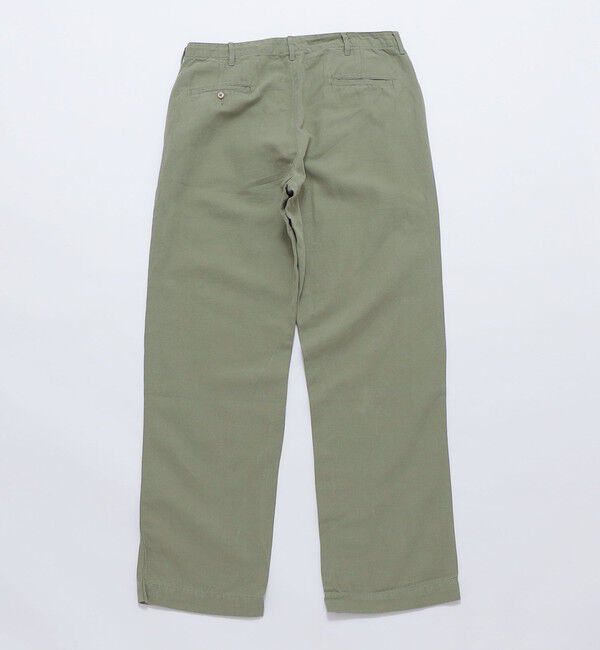 SHIPS「WYTHE NEW YORK: PLEATED CTN/LNN CHINO」|チノ|