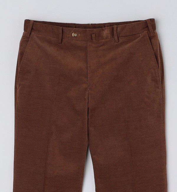 SHIPS「SHIPS: DUCA VISCONTI ブロークンコーデュロイ スラックス」|スラックス|