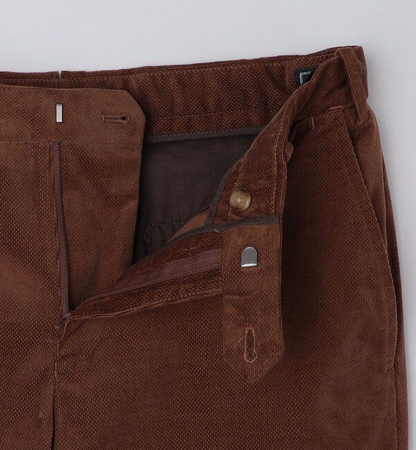 SHIPS「SHIPS: DUCA VISCONTI ブロークンコーデュロイ スラックス」|スラックス|