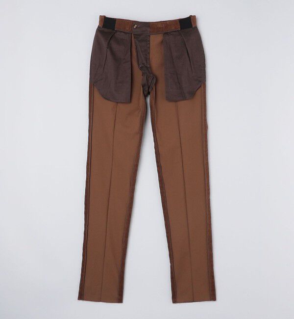 SHIPS「SHIPS: DUCA VISCONTI ブロークンコーデュロイ スラックス」|スラックス|