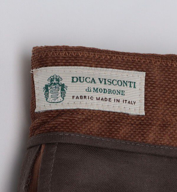SHIPS「SHIPS: DUCA VISCONTI ブロークンコーデュロイ スラックス」|スラックス|