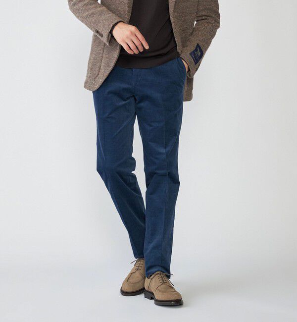 SHIPS「SHIPS: DUCA VISCONTI ブロークンコーデュロイ スラックス」|スラックス|