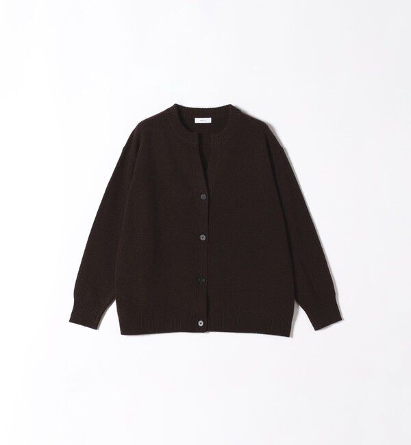 SHIPS any「SHIPS any:〈手洗い可能〉AQUA カシミヤ ミックス スキッパー カーディガン」|カーディガン|