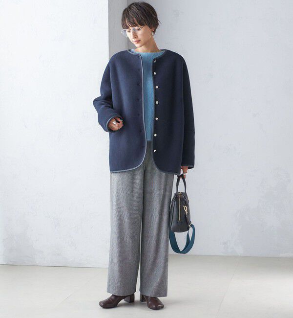 SHIPS for women「〈手洗い可能〉両面起毛 ドロスト パンツ」|その他|