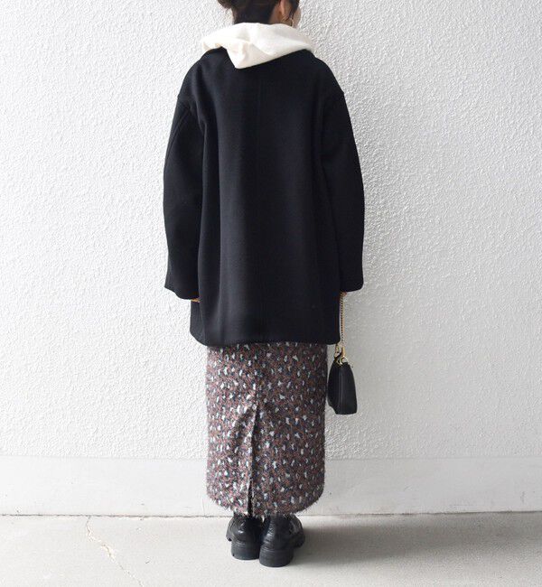 SHIPS any「SHIPS any: ウール コクーン テーラード ショート コート 25AW」|その他|