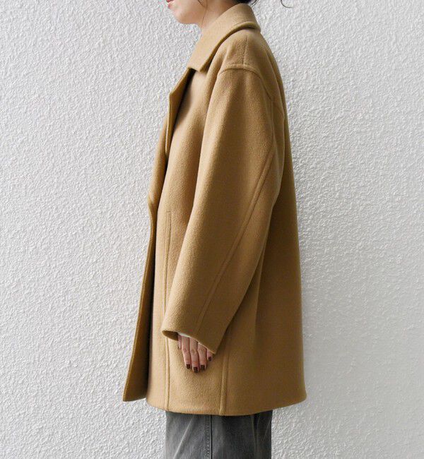 SHIPS any「SHIPS any: ウール コクーン テーラード ショート コート 25AW」|その他|