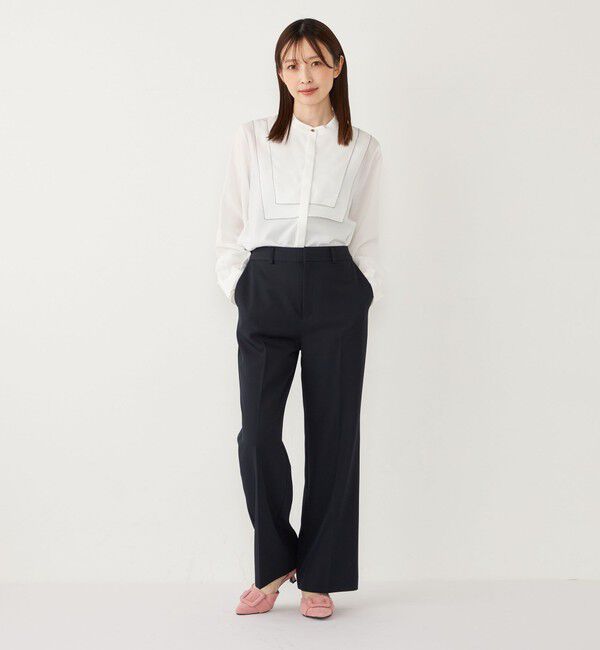 SHIPS Colors 「SHIPS Colors:〈手洗い可能〉セミフレア パンツ(セットアップ対応可能)◇」|その他|