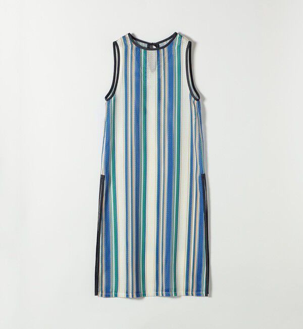 SHIPS any「SHIPS any:〈手洗い可能〉メッシュ レイヤード ノースリーブ ワンピース」|ワンピース|