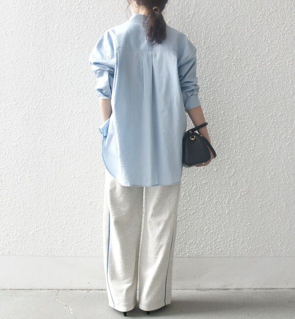 SHIPS any「SHIPS any:〈洗濯機可能〉USAコットン 裏毛 サイドライン スウェット パンツ」|その他|