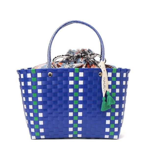 SHIPS for women「【SHIPS別注】UHURU:巾着付き バスケット バッグ S」|トートバッグ|